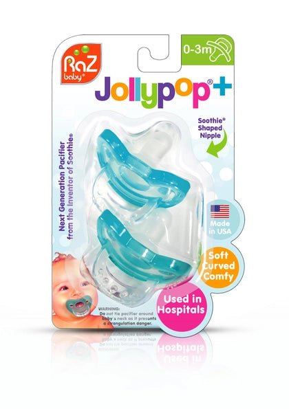 Jollypop Pacifier 2PK - 0-3 Month