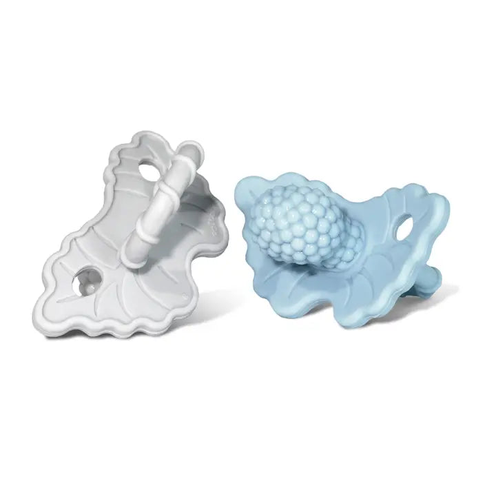 Razberry Silicone Teether 2PK