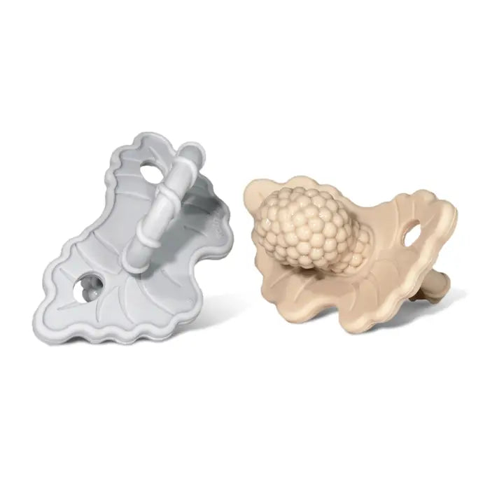 Razberry Silicone Teether 2PK
