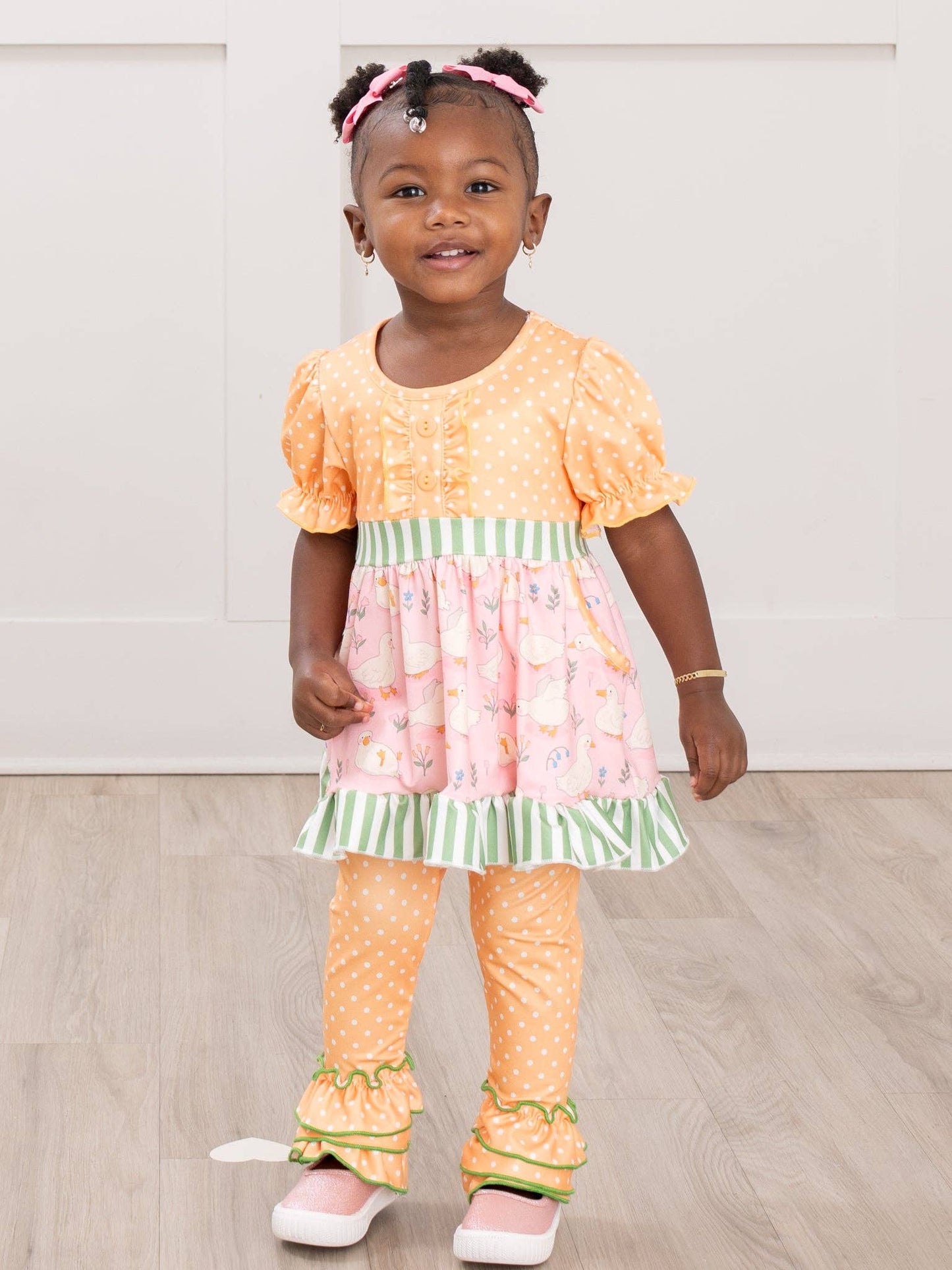 Quack & Bloom Ruffle Outfit