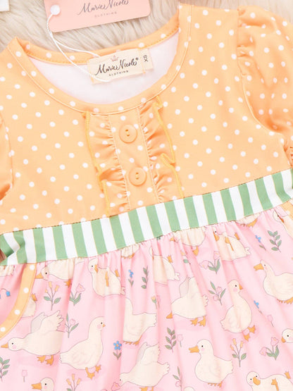 Quack & Bloom Ruffle Outfit