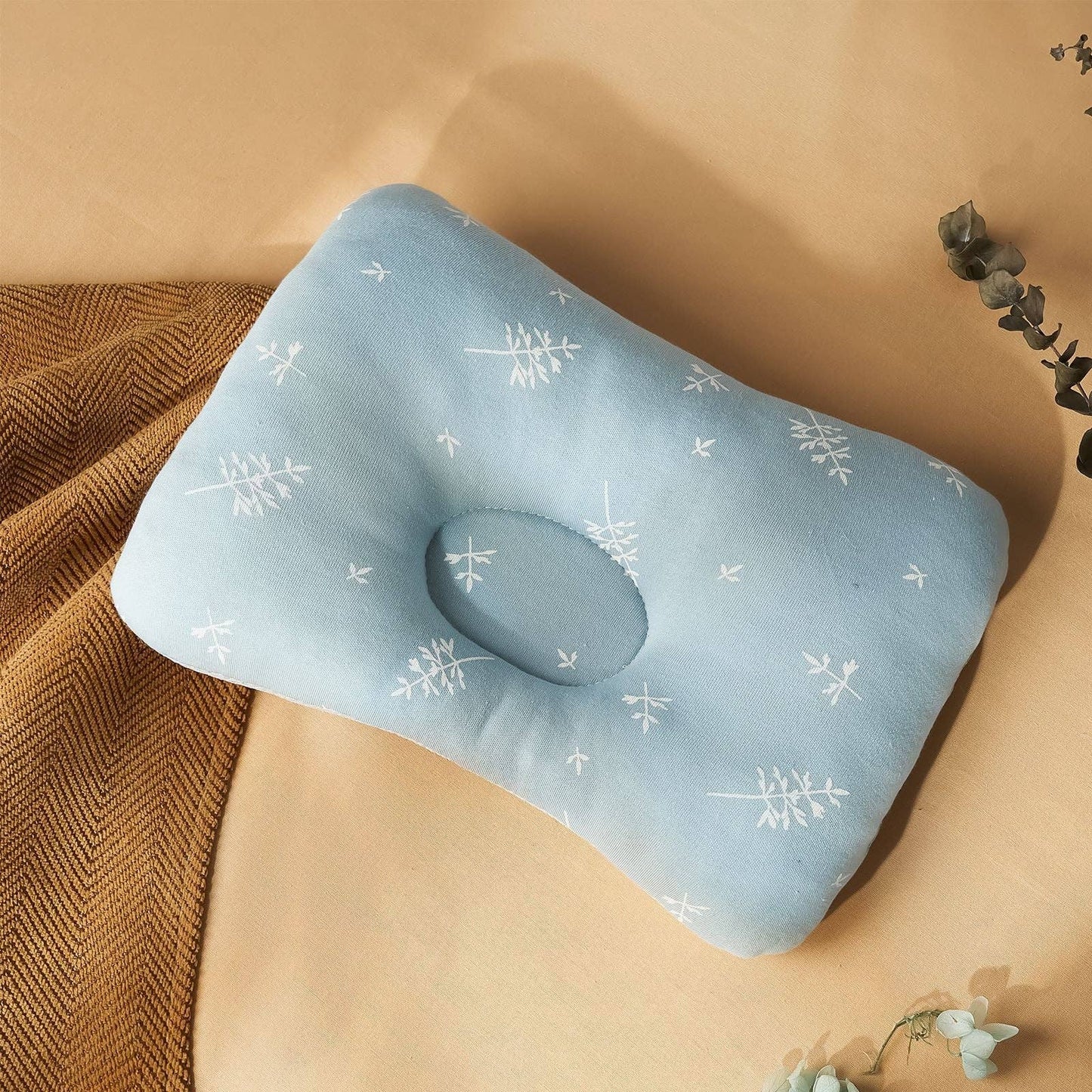 Cartoon Cotton Baby Flat Head Prevention Pillow