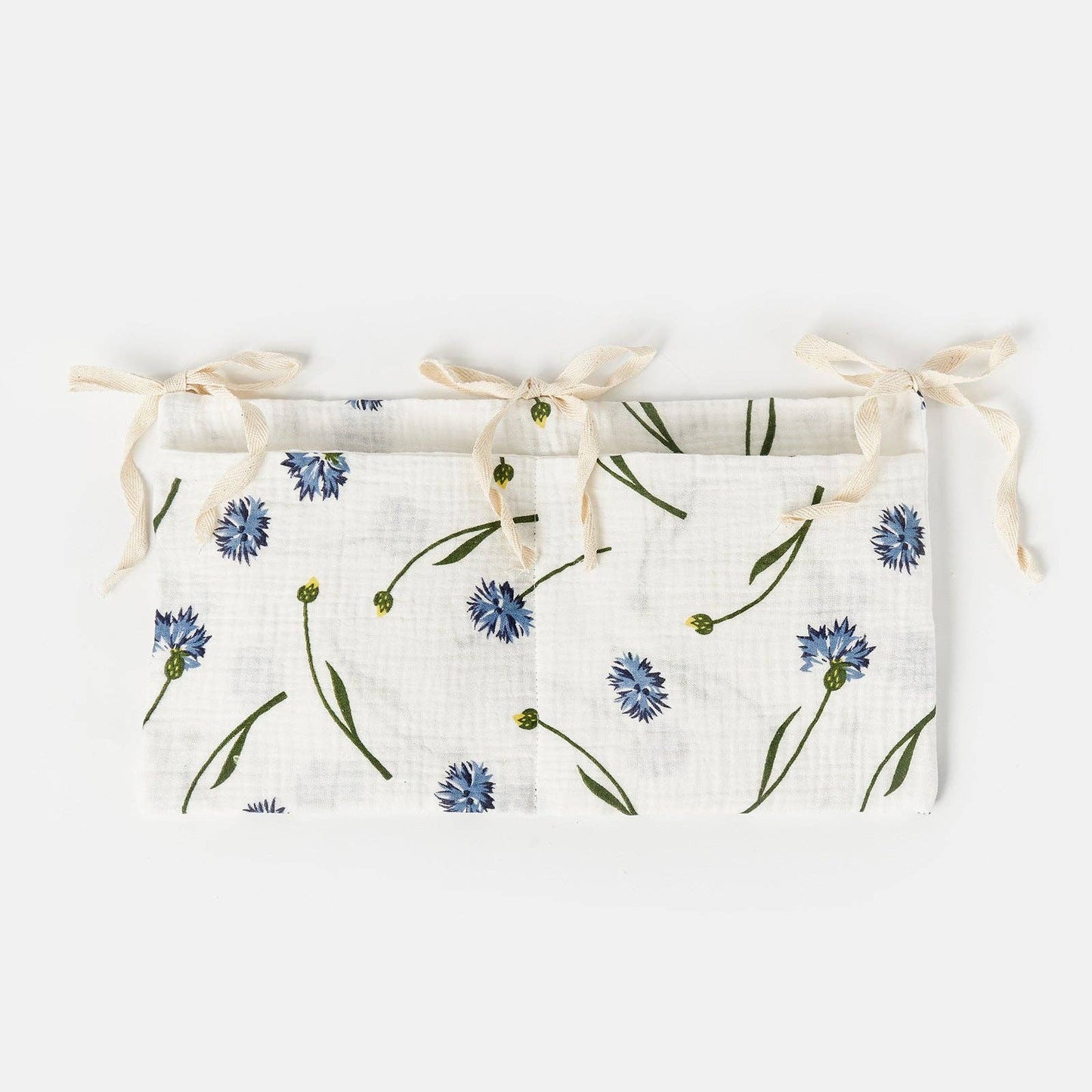Multi-Functional Cotton Diaper Storage Pocket for Cribs and Strollers