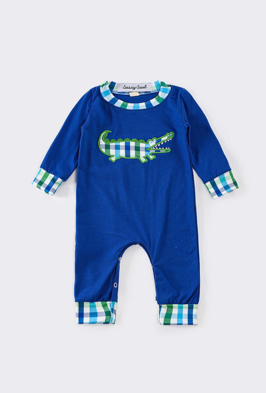 Alligator Boys Romper