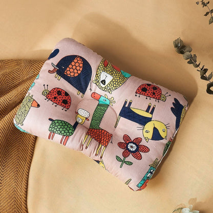 Cartoon Cotton Baby Flat Head Prevention Pillow