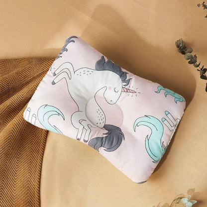 Cartoon Cotton Baby Flat Head Prevention Pillow