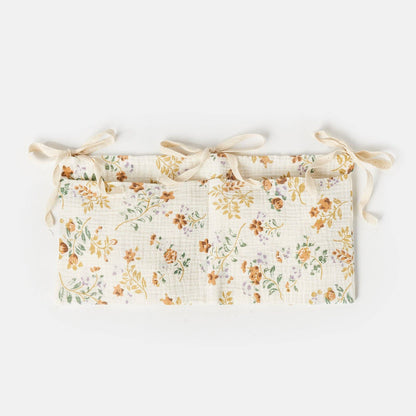 Multi-Functional Cotton Diaper Storage Pocket for Cribs and Strollers