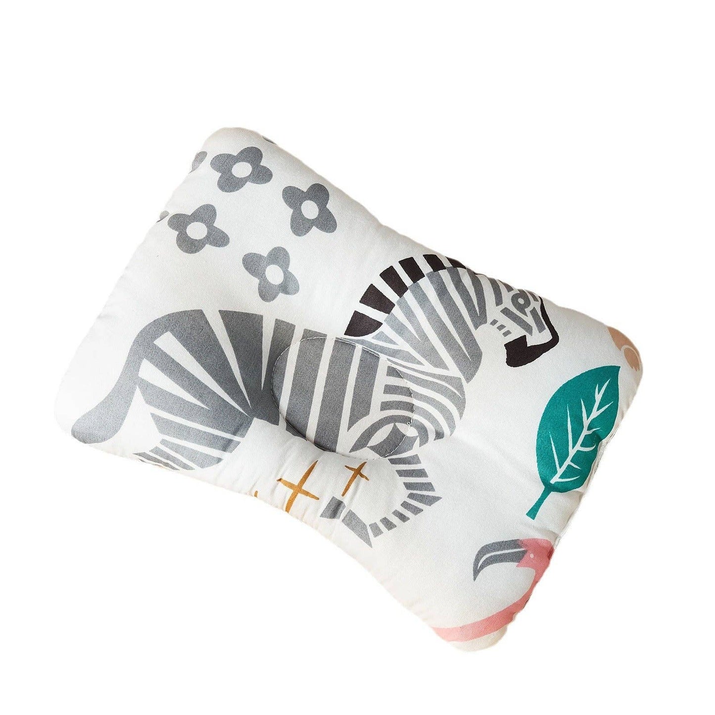 Cartoon Cotton Baby Flat Head Prevention Pillow