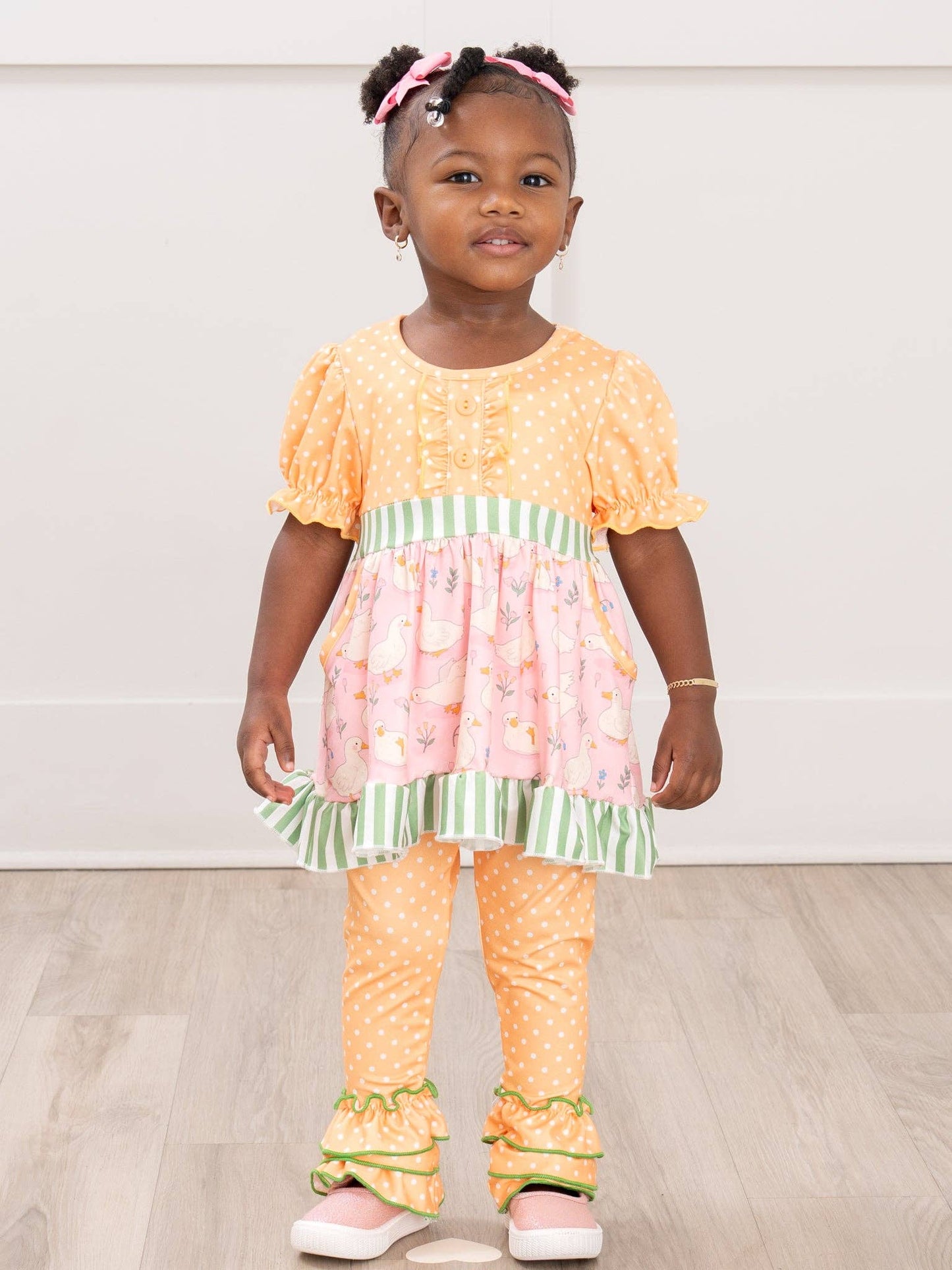 Quack & Bloom Ruffle Outfit